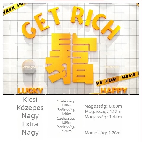 Háromdimenziós, vízálló fali matrica készlet mahjong- és sakkszobákhoz, több mint öt darabot tartalmaz.