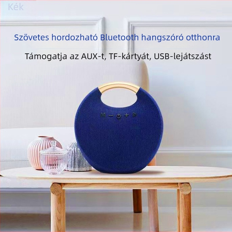 Beépített akkumulátorral Bluetooth hangfal, hordozható — 5W, 100 Hz–20 kHz, IPX2