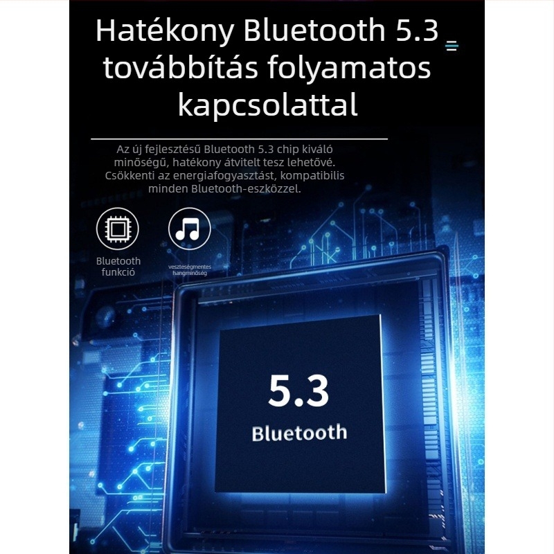 Bluetooth számítógépes hangfalak, 2 hangszóró, 100 Hz-20 kHz, SNR >=70 dB, IPX5 vízállóság