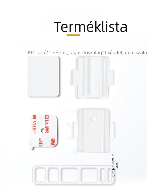 Dachang ABS ETC-tartó, levehető autókhoz és teherautókhoz