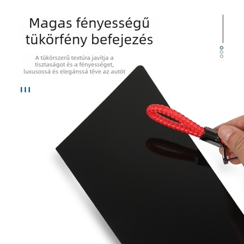 Szénszálas ajtó középső pillér dekoratív fólia Dodge 10-16 Feiyue