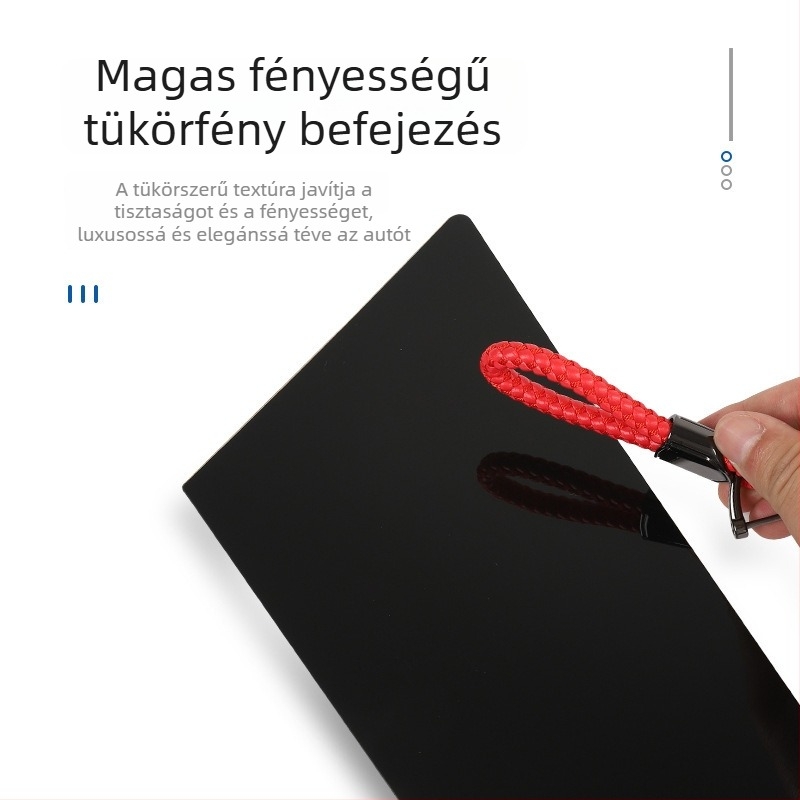 Szénszálas ajtó középső pillér dekoratív fólia Dodge 10-16 Feiyue