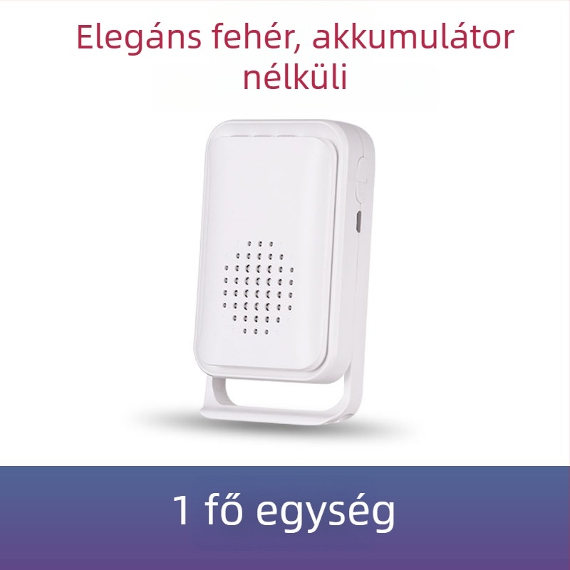 IR-szenzoros ajtócsengő, vezeték nélküli, tápellátás: akkumulátor/USB, 3.6V, 30 dallam, modell 20RPro3