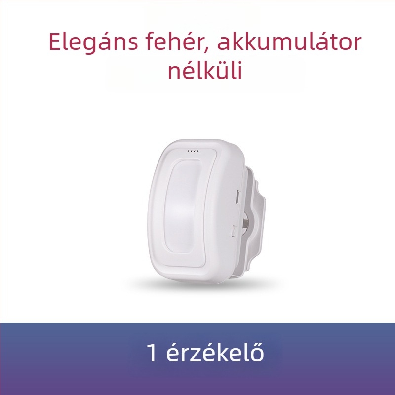 IR-szenzoros ajtócsengő, vezeték nélküli, tápellátás: akkumulátor/USB, 3.6V, 30 dallam, modell 20RPro3