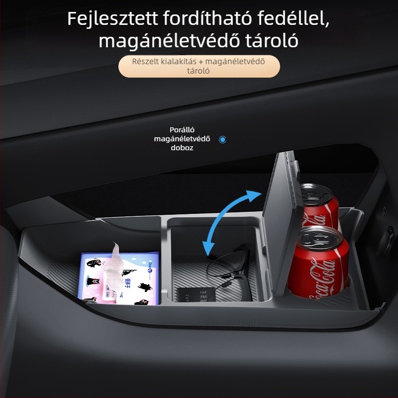 Geely Galaxy E5 Szilikon tároló doboz a középső konzol alatt, vízálló autó belső kiegészítő
