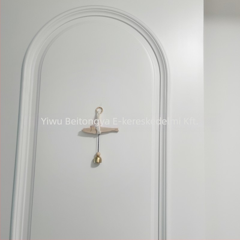 Fából készült hal alakú függő, kézműves, koreai stílus, Zhejiang eredet