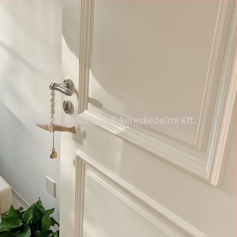 Fából készült hal alakú függő, kézműves, koreai stílus, Zhejiang eredet