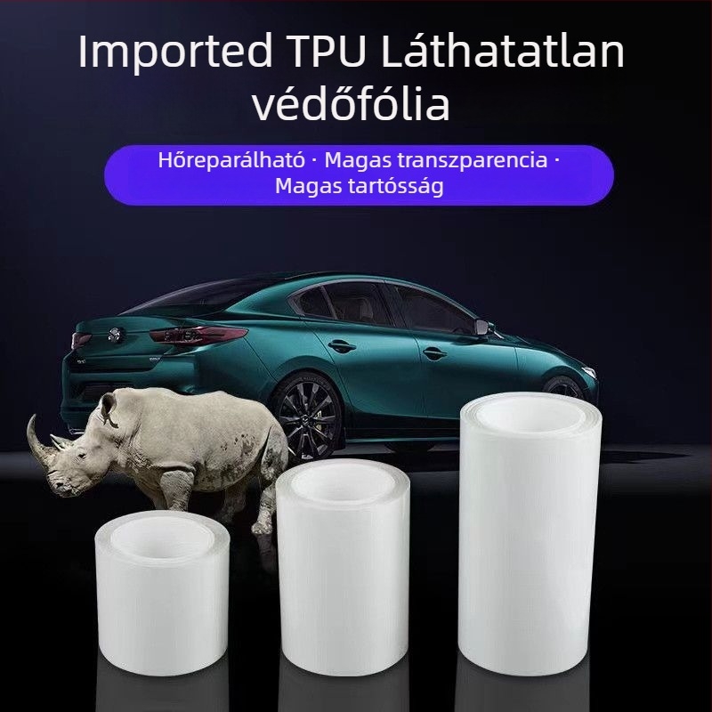 Öntapadós TPU autófilm ajtópanelekhez és motorkerékpár-panelekhez; Márka: Strength Factory; Anyag: TPU; Garancia: Tekintse meg a részleteket