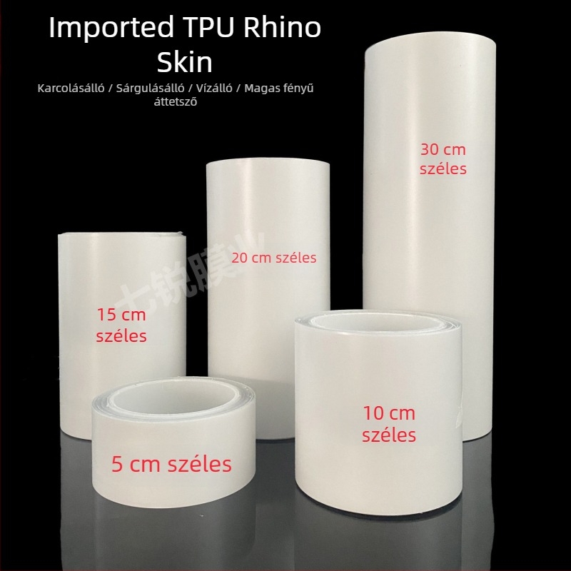 Öntapadós TPU autófilm ajtópanelekhez és motorkerékpár-panelekhez; Márka: Strength Factory; Anyag: TPU; Garancia: Tekintse meg a részleteket