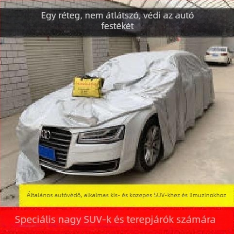 Autófesték maszkoló fedél, Oxford szövetből, újrahasználható, anti-sztatikus, SUV és sedan modellekhez