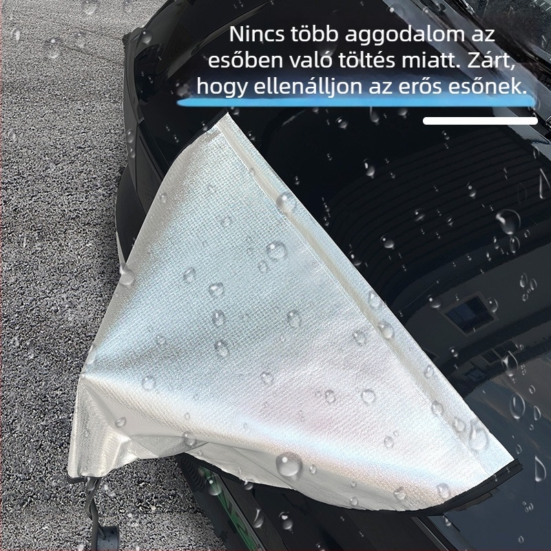 Universális vízálló védőfedél EV töltőpisztolyhoz és töltőporthoz