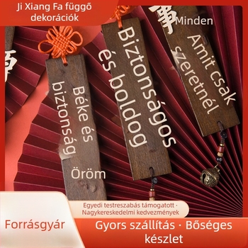 Ajtófüggő dekor – rézötvözet, minimalista stílus, Tang Lian márka; otthonra, irodára, templomoknak