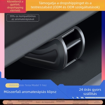 Tesla Model Y/Model 3 légkivezető klipsz adapter aromaterápiás belső kiegészítő