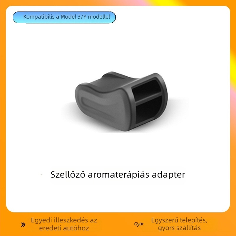 Tesla Model Y/Model 3 légkivezető klipsz adapter aromaterápiás belső kiegészítő