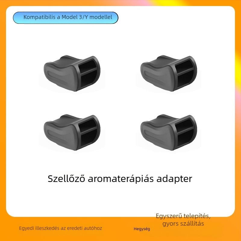 Tesla Model Y/Model 3 légkivezető klipsz adapter aromaterápiás belső kiegészítő