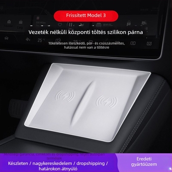 Tesla Model Y és Model 3 központi konzoljához belső fólia – ragasztóval történő telepítés, PP anyag