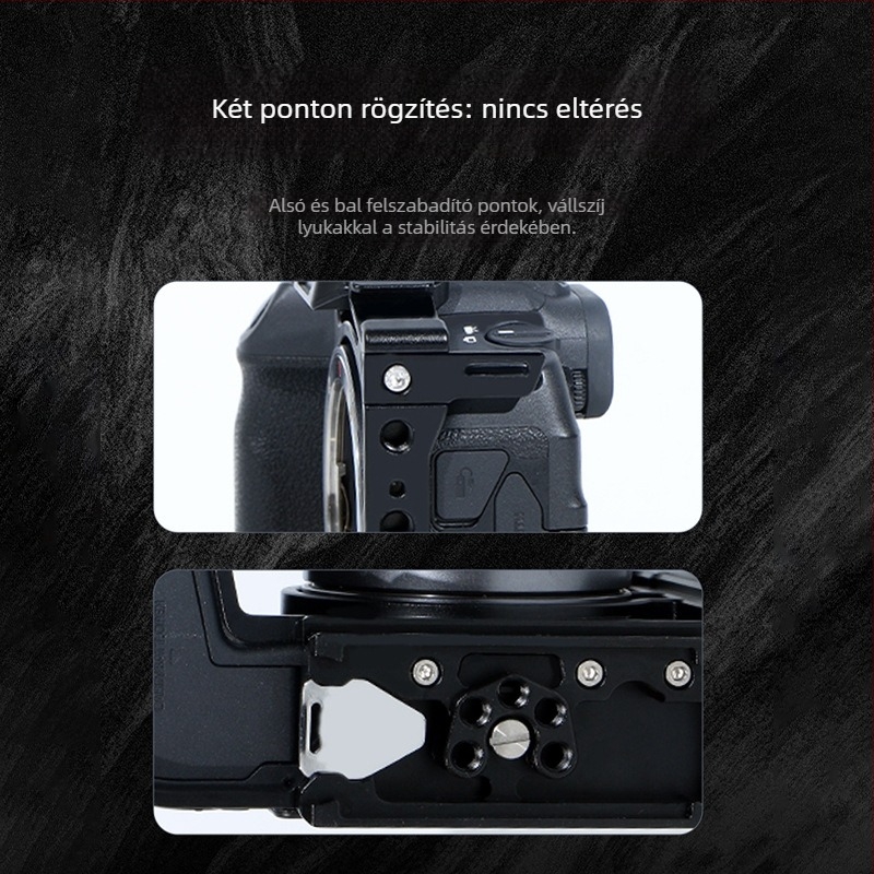 YZ-055 állványfej Canon R8-hoz, alumíniumötvözet, teherbírás 6–10 kg
