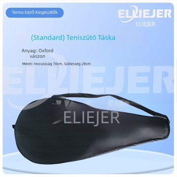 Teniszütő táska – Oxford anyag; tenisz és tollaslabda számára; ütő tárolórekesz