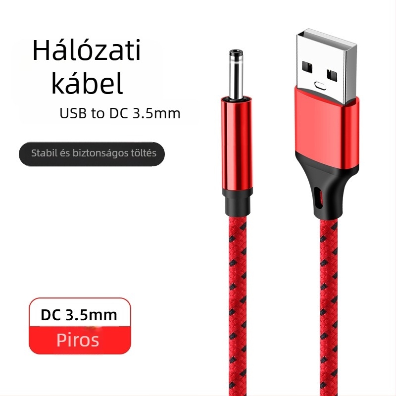 TYPE-C Dual Audio audiókábel, kötött nejlon burkolat, rézmag, kompatibilis 3,5 mm eszközökhöz