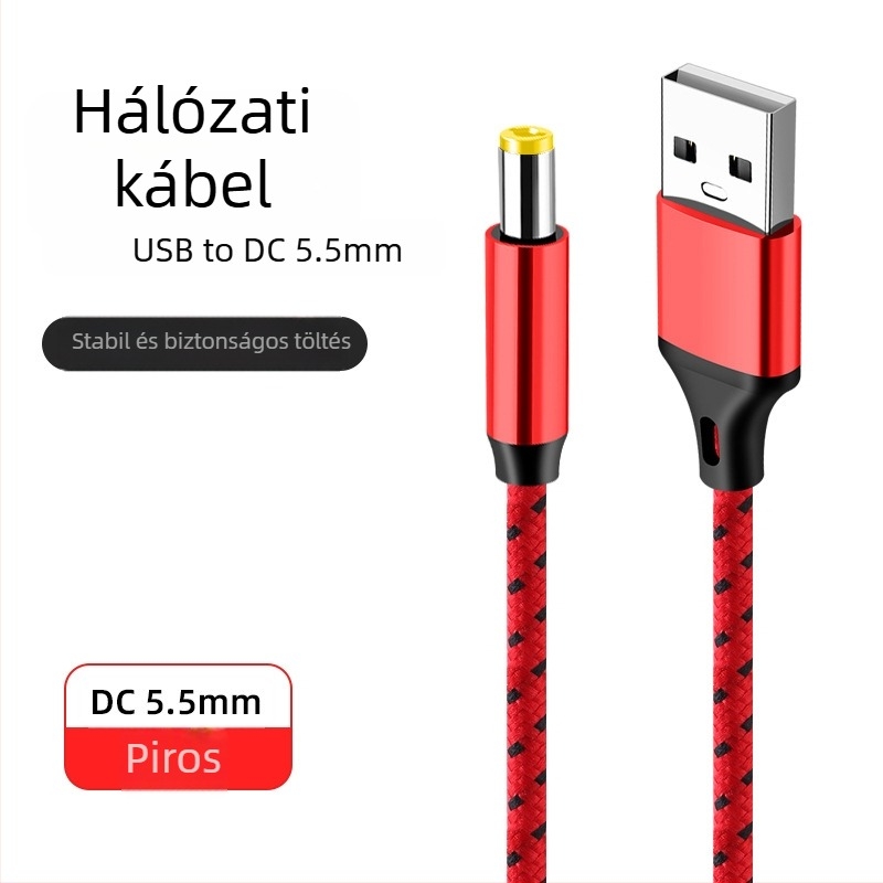 TYPE-C Dual Audio audiókábel, kötött nejlon burkolat, rézmag, kompatibilis 3,5 mm eszközökhöz