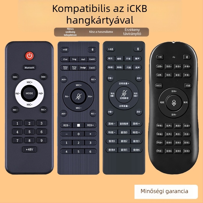 ICKB SO8 hangkártya-távirányítója (Model ICKB SO8; Generációk 4-6; Márka Wuchuan)
