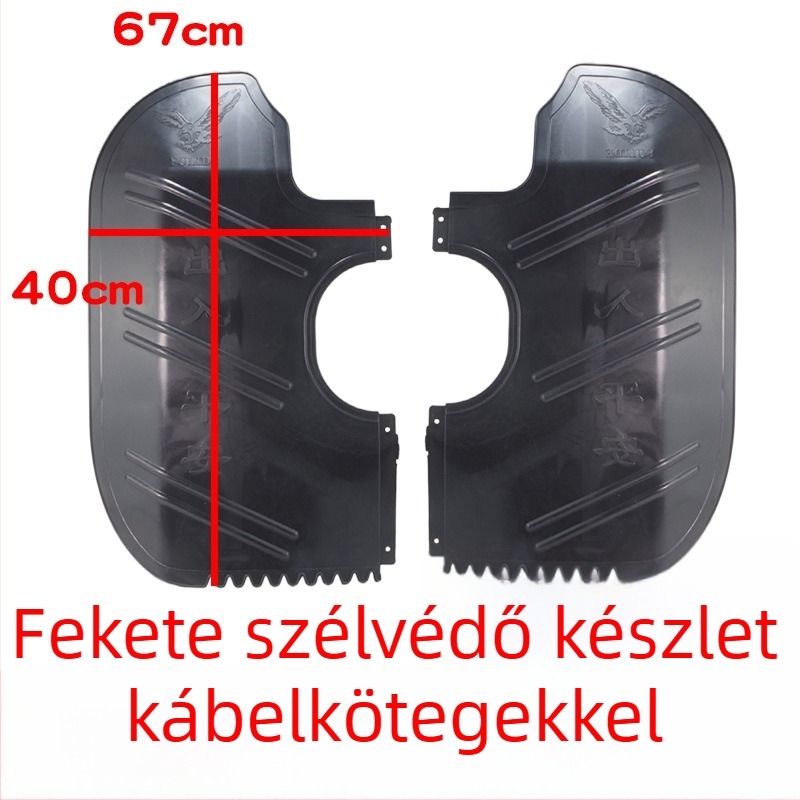 Motorkerékpár első sárvédő szélvédő — Kiegészítő, Kopásálló, Szélvédelmi védelem