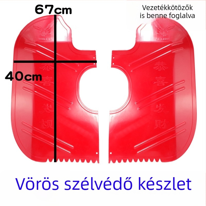 Motorkerékpár első sárvédő szélvédő — Kiegészítő, Kopásálló, Szélvédelmi védelem