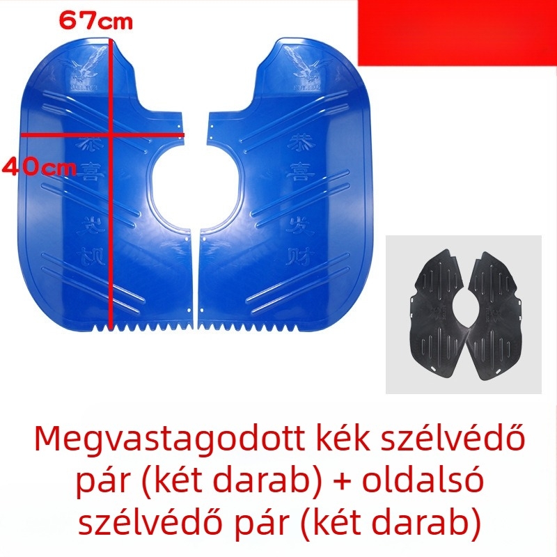 Motorkerékpár első sárvédő szélvédő — Kiegészítő, Kopásálló, Szélvédelmi védelem