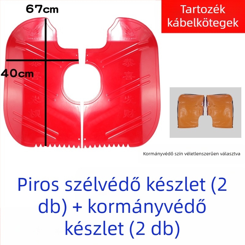 Motorkerékpár első sárvédő szélvédő — Kiegészítő, Kopásálló, Szélvédelmi védelem
