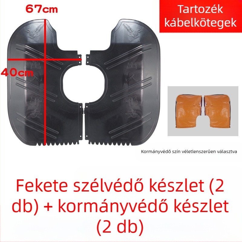 Motorkerékpár első sárvédő szélvédő — Kiegészítő, Kopásálló, Szélvédelmi védelem