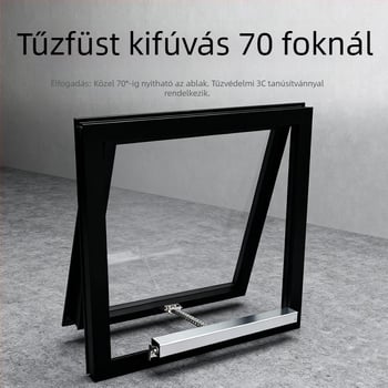 Tuozhida ablaknyitó, alumíniumötvözet, modern minimalista stílus, ablakokhoz