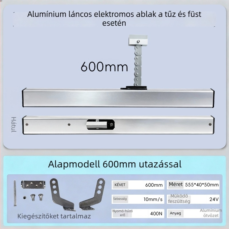 Tuozhida ablaknyitó, alumíniumötvözet, modern minimalista stílus, ablakokhoz