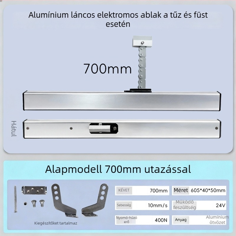 Tuozhida ablaknyitó, alumíniumötvözet, modern minimalista stílus, ablakokhoz