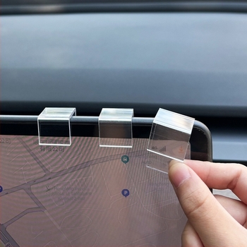 Központi konzolhoz készült autó kijelzőtartó műanyagból – egyszerű stílusú, dekoratív