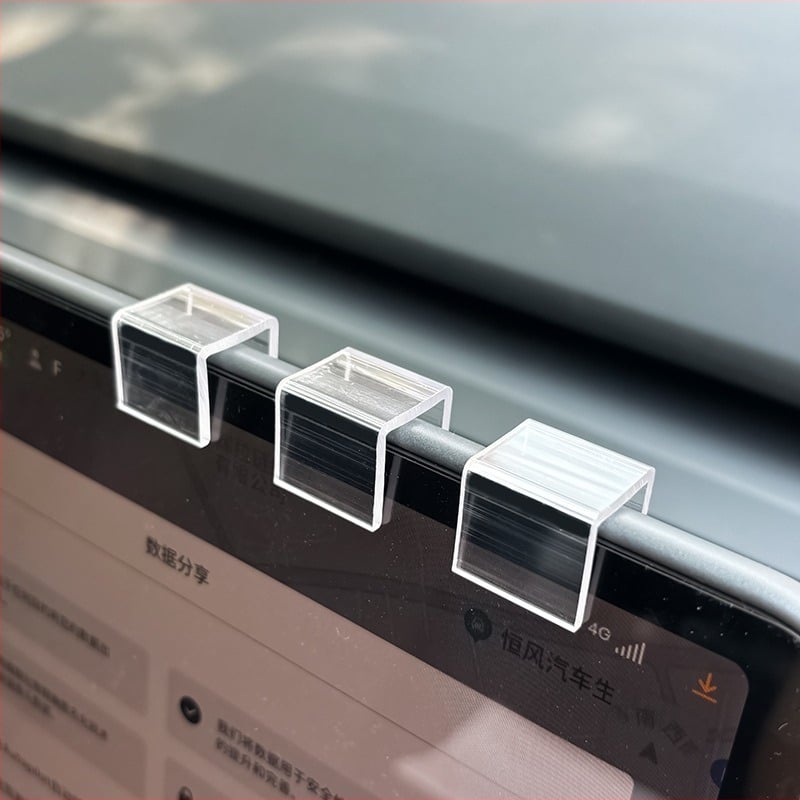 Központi konzolhoz készült autó kijelzőtartó műanyagból – egyszerű stílusú, dekoratív