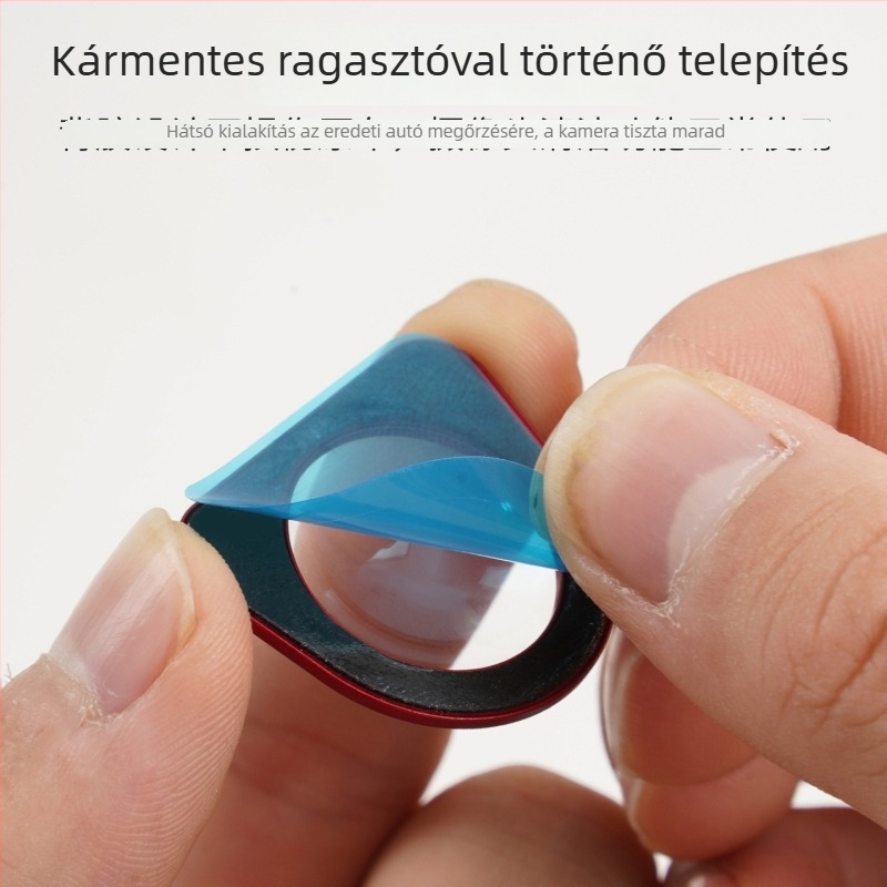 Tesla elülső kamera védőfedél edzett üvegből Model Y, YL és Model 3 számára — OEM gyártás, bőr dobozos csomagolás, 2025 megjelenés