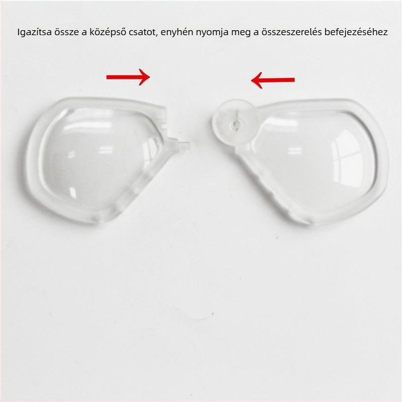 Myopia dioptriás búvármaszk teljesen száraz légzőcsővel