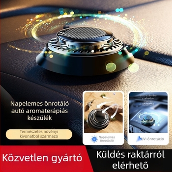 Középkonzol aromaterápiás autódísz, műanyag, modern dizájn