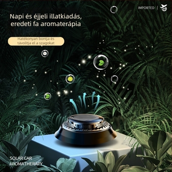 Középkonzol aromaterápiás autódísz, műanyag, modern dizájn