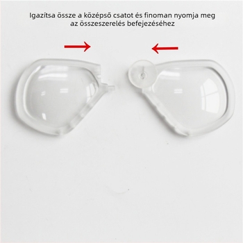 Myopia dioptriás sznorkelmaszk száraz felső csővel