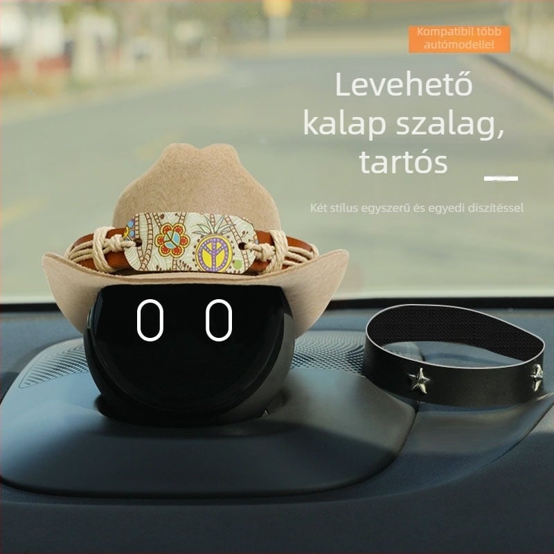 Che Zhiqian Retro Szövet Robot Sisak Dekoratív Középkonzol Dísz