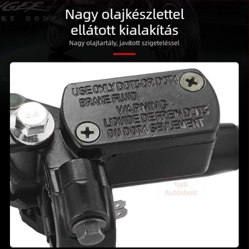 Univerzális hidraulikus tárcsafék pumpa elektromos járművekhez — első és hátsó, bal és jobb