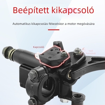 Univerzális hidraulikus tárcsafék pumpa elektromos járművekhez — első és hátsó, bal és jobb