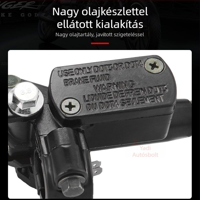 Univerzális hidraulikus tárcsafék pumpa elektromos járművekhez — első és hátsó, bal és jobb