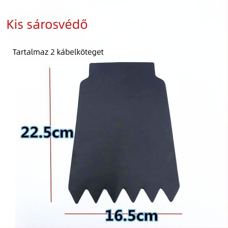 Hátsó kerék sárvédő, univerzális, szélesített és megvastított, motorkerékpárokhoz, elektromos járművekhez és háromkerekűekhez