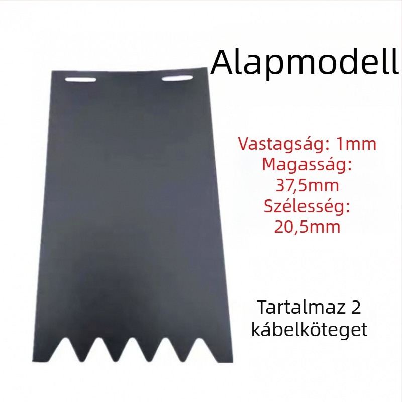 Hátsó kerék sárvédő, univerzális, szélesített és megvastított, motorkerékpárokhoz, elektromos járművekhez és háromkerekűekhez