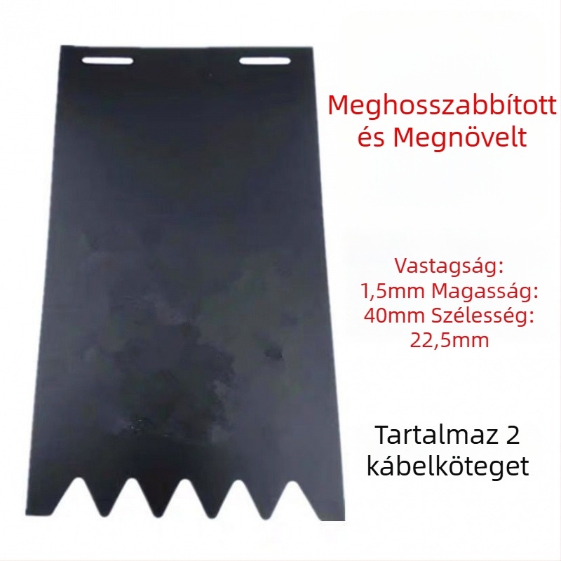 Hátsó kerék sárvédő, univerzális, szélesített és megvastított, motorkerékpárokhoz, elektromos járművekhez és háromkerekűekhez