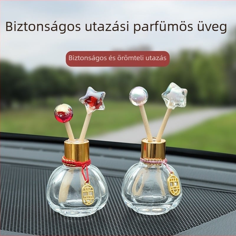 Autó illatosító üveg autó dekorációhoz, belső tér aromaterápiás diffúzorral, márka Xie Xianli, licencelt magánmárka, nagykereskedelem