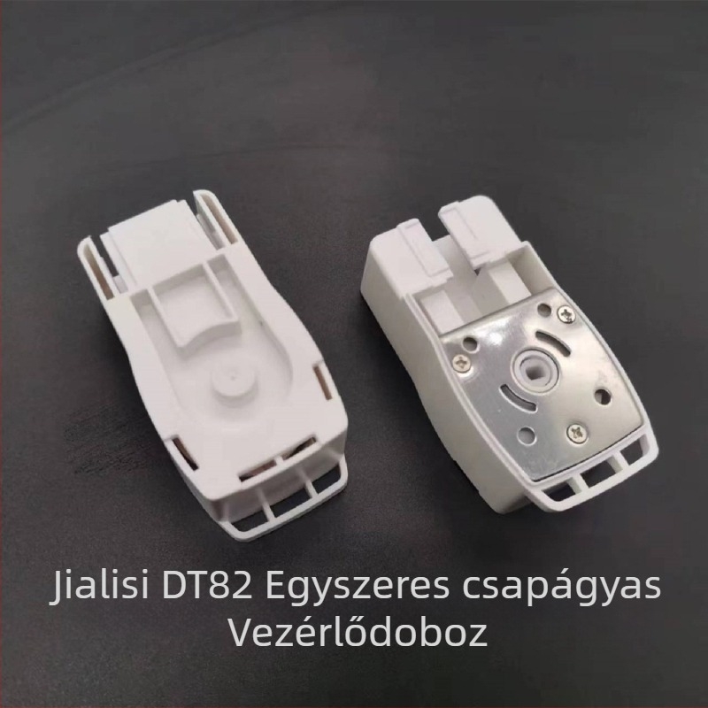 Duya DT82 elektromos függönyátviteli doboz, POM anyag, görgővel, alkalmas függő függönyök számára, modern egyszerű stílus