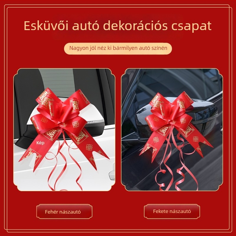 Esküvői lépcsőkorlátra szánt girland — Royal Star, műanyag, helyszíni dekorációs rekvizit, szalag, alkalmas esküvőkre